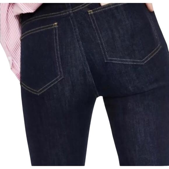 Boden Dark Wash Blue Preppy Boho Classic Fit Skinny Jeans Size 10 - Picture 9 of 13